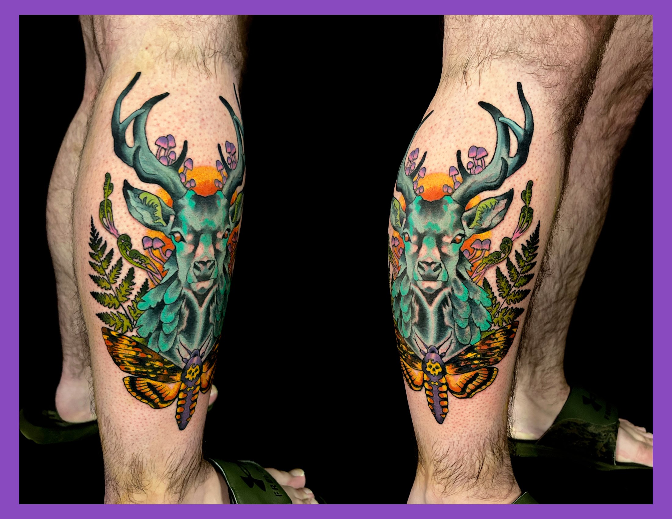 Ravenstag Tattoo by Canman | Visions Tattoo, Piercing & Art Gallery